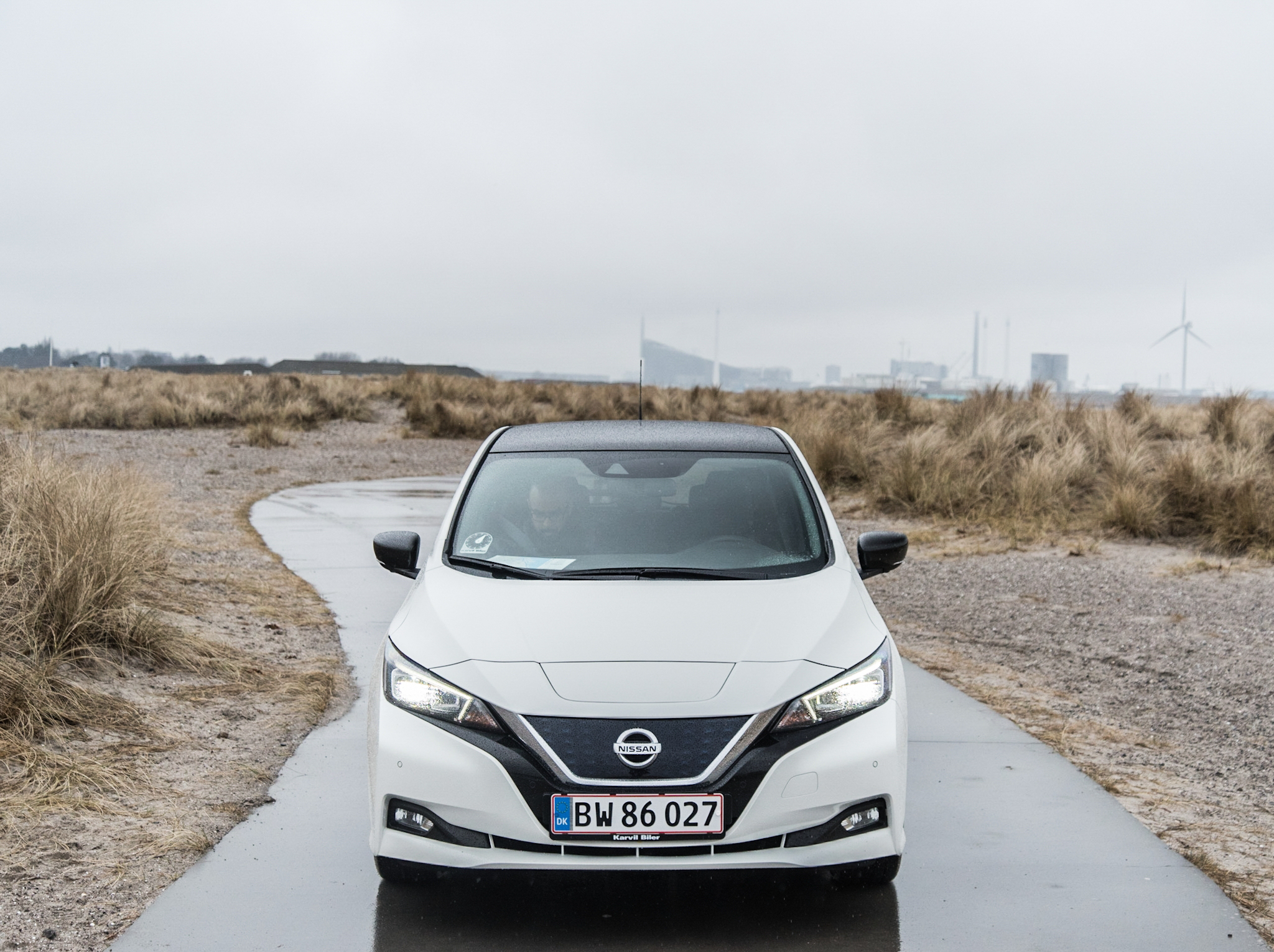 Nissan Leaf provkörd i Danmark Högsta Växeln