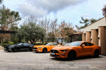 Ford Mustang GT provkörd i Frankrike