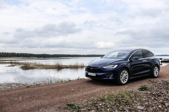 från vårt test av model x