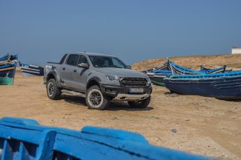 Nya Ford Ranger Raptor provkörd i Marocko