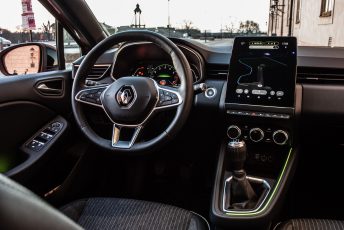 Interiören i Renault Clio