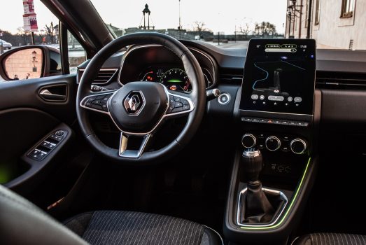 Interiören i Renault Clio