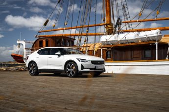 polestar 2 vid skepp under provkörning