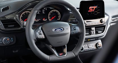 Interiören i Ford Fiesta ST