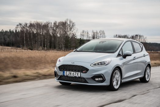 Ford Fiesta ST snett framifrån