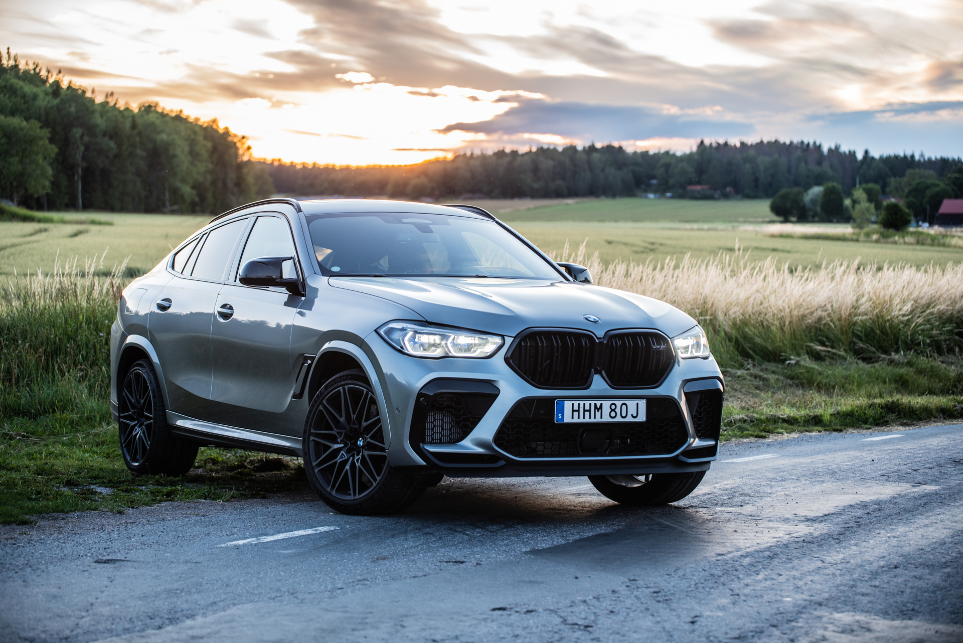 Bmw x6m competition черный