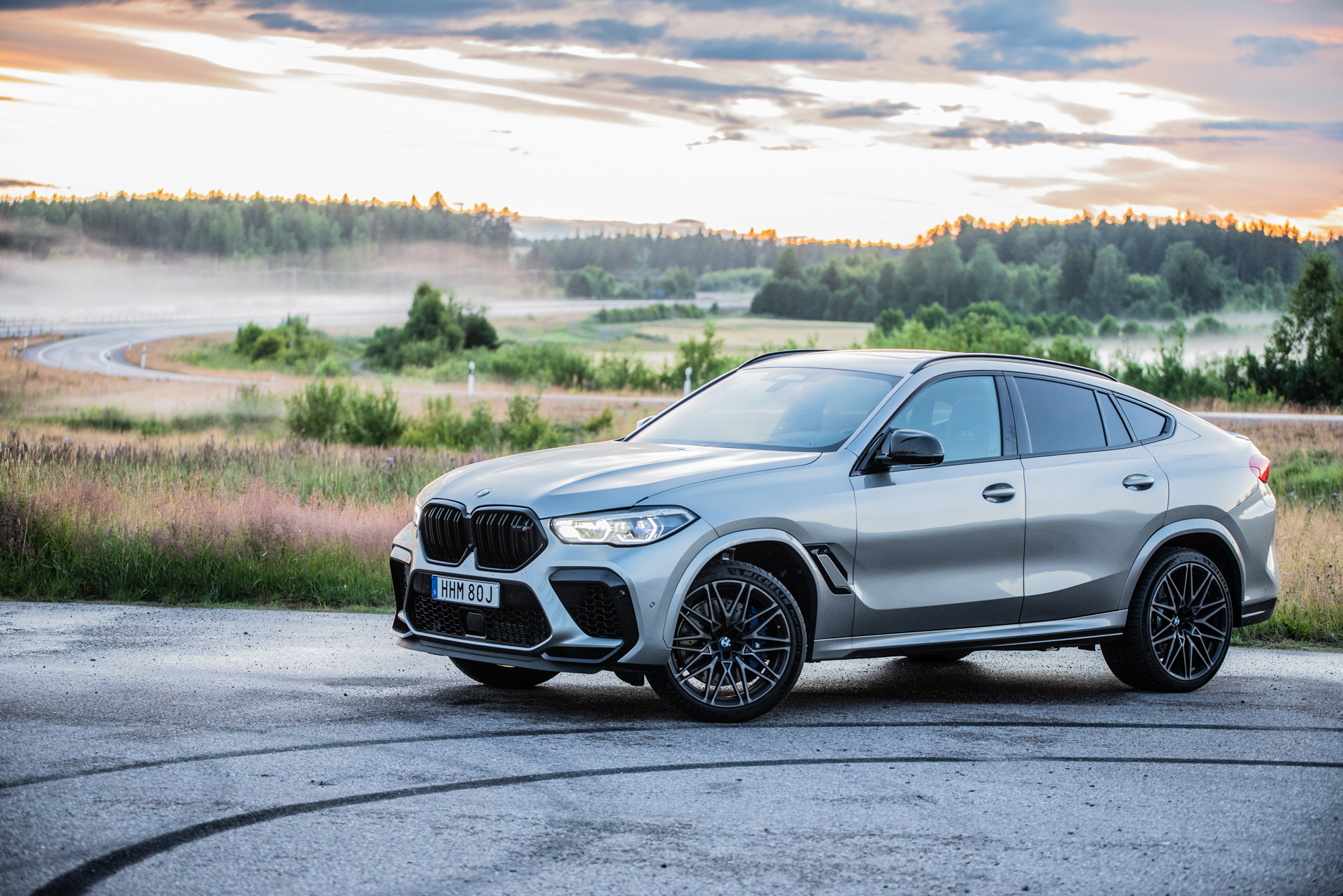 Bmw x6m competition черный