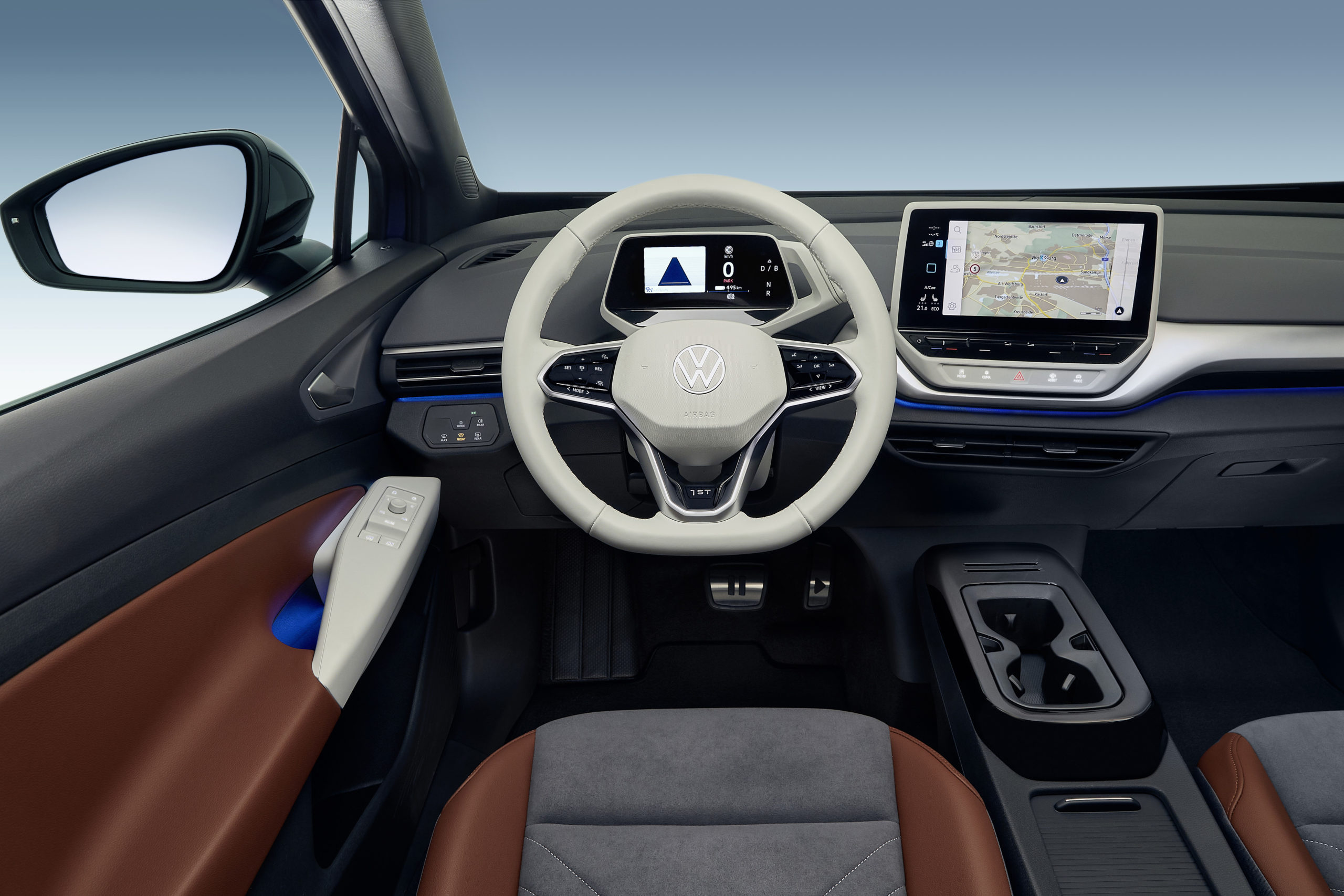 Interiören i Volkswagen ID 4