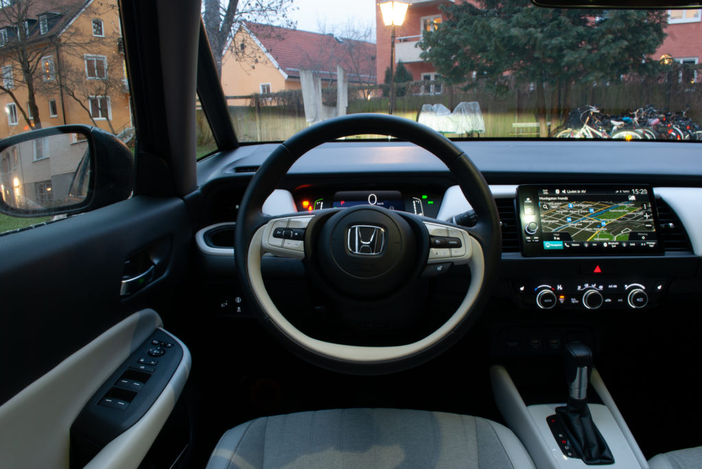 honda jazz interiör
