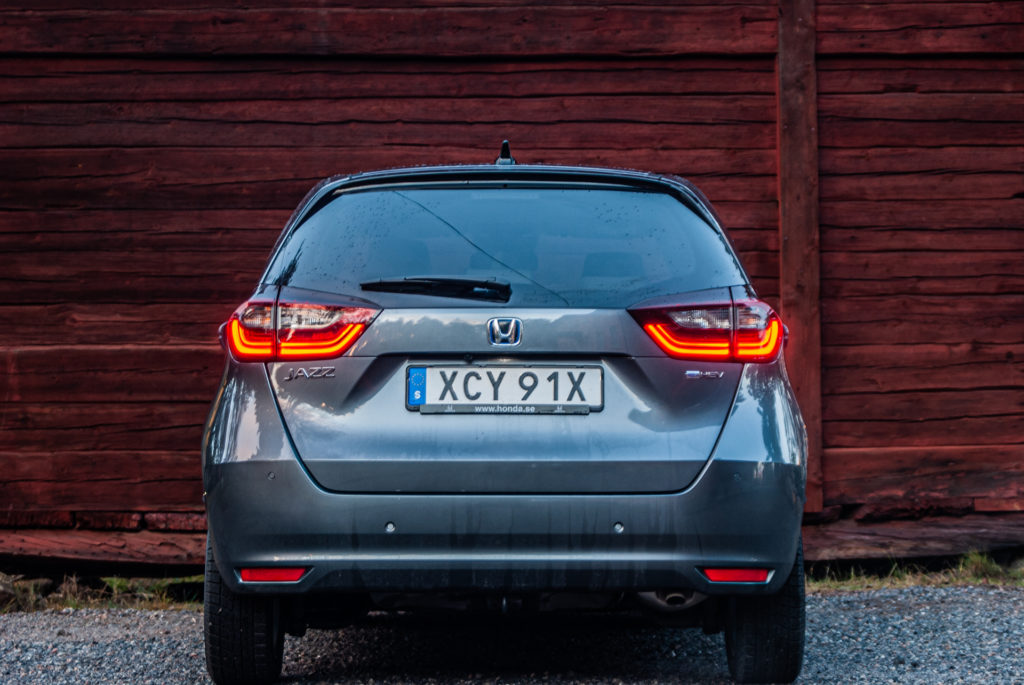 honda jazz bakifrån