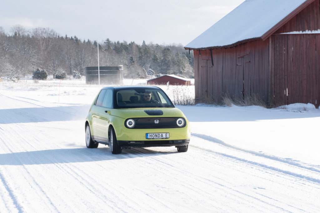 honda e hjulspinn