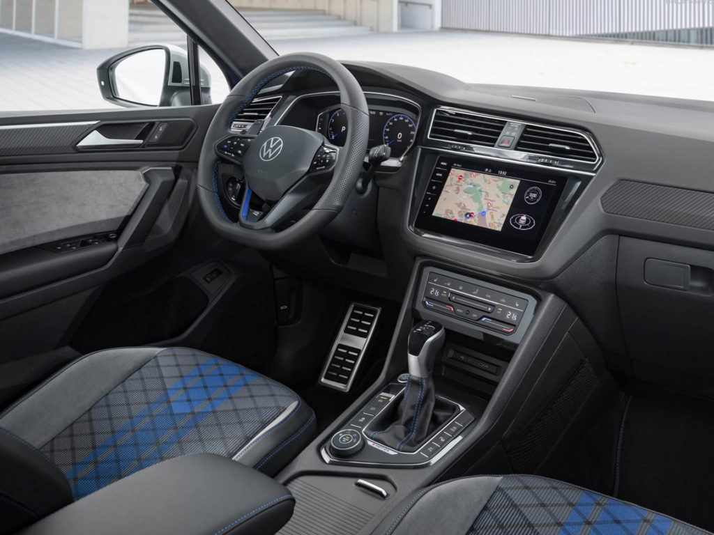 volkswagen tiguan r interiör