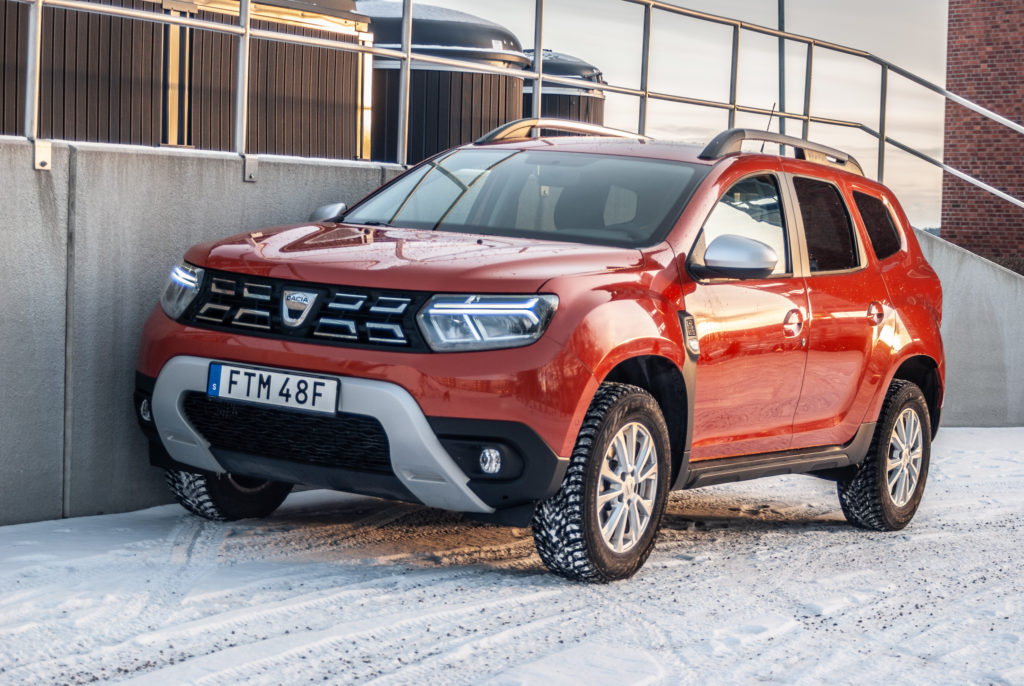 dacia duster med automatlåda front