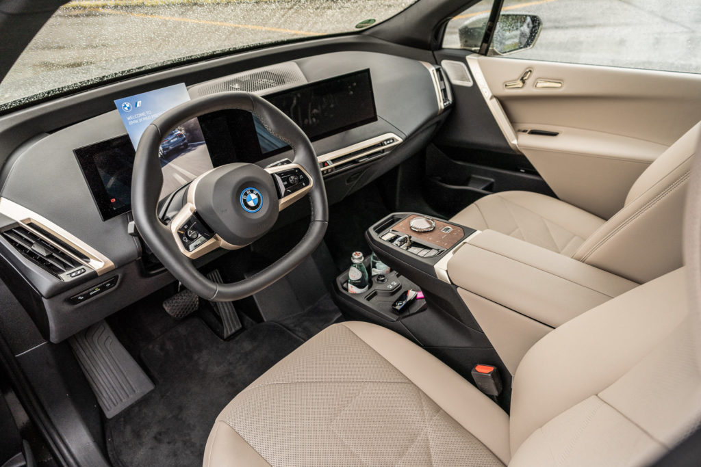 bmw ix m60 interior