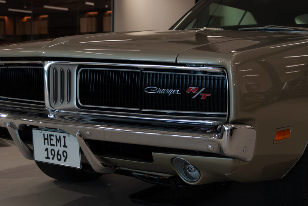 1969 charger front restored