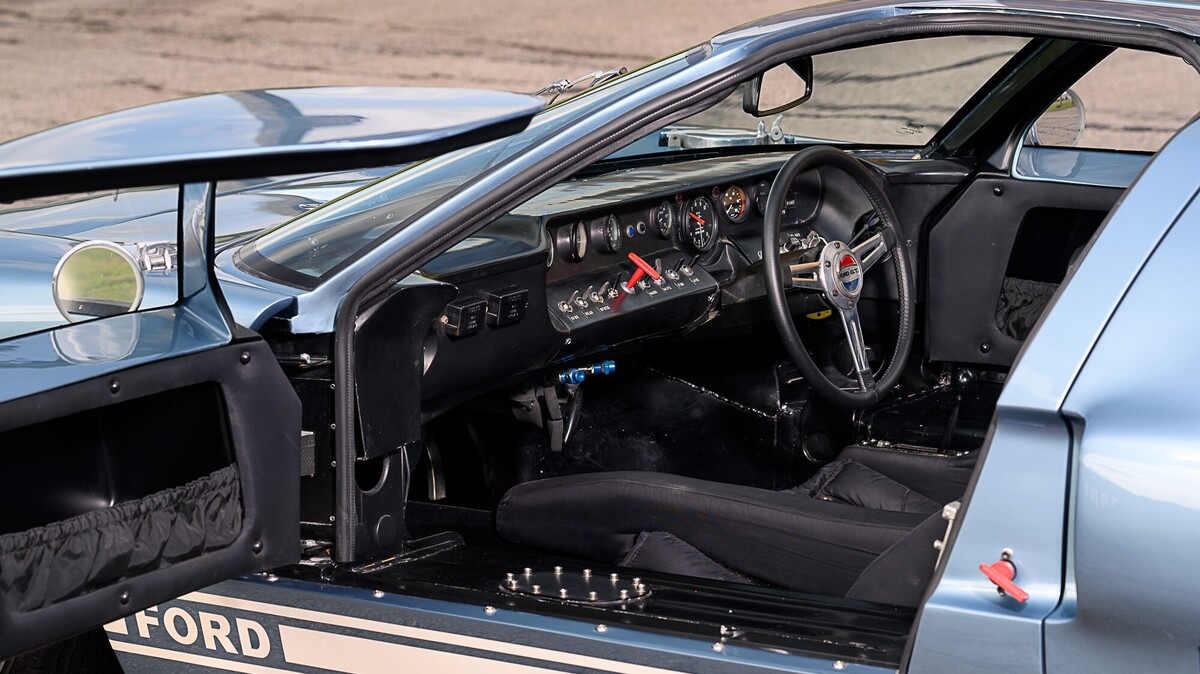 Interiören i Ford GT40