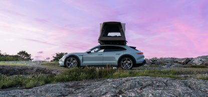 Test: Porsche Taycan Cross Turismo med taktält – ett minne för livet