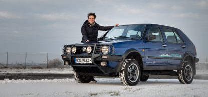 Test: Volkswagen Golf Country från 1990 provkörd – rullande legend