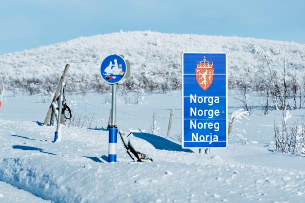 Gränsskylt