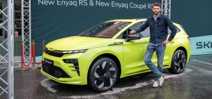 Vi tittar på nya Škoda Enyaq RS – en sportig elbil för familjen
