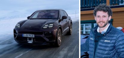 Porsche-roadtrip till världens nordligaste snabbladdare