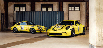 Porsches nya patent gör att du kan byta färg på lacken